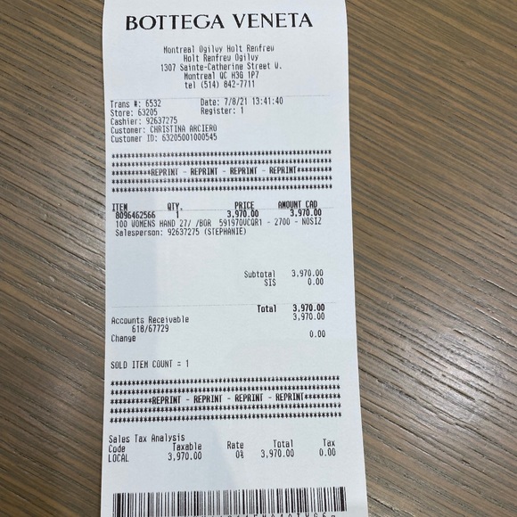 amazing like new condition Bottega cassette bag in Almond - Picture 6 of 6